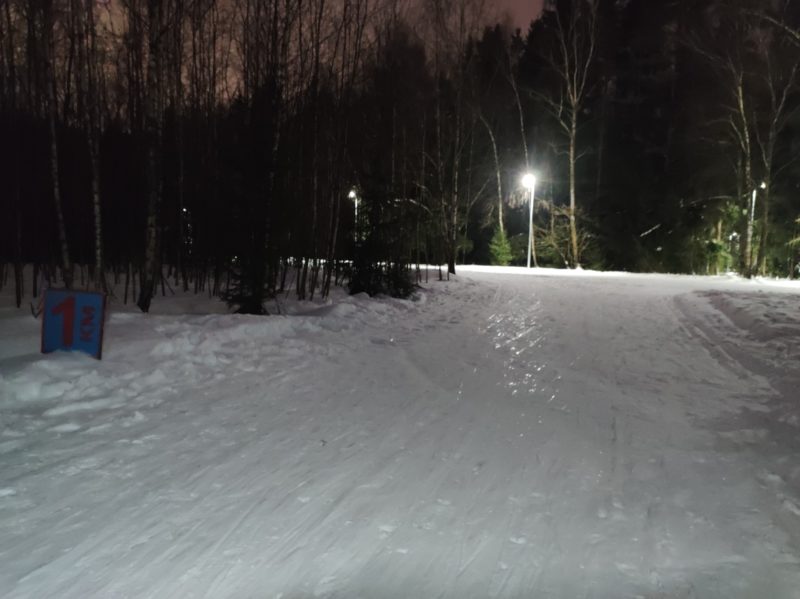 Трасса лыжная Лесная Троицк, состояние на 5 февраля 2024 по отзыву, фото 6. 